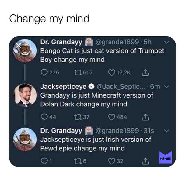 #dank #offensive #yeet #meme #racist #changemymind #lol #bruh #twitter #sub #to #pewdipie