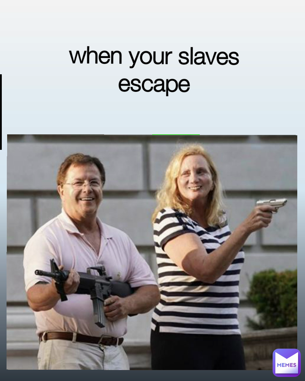 when your slaves escape when your slaves escape
