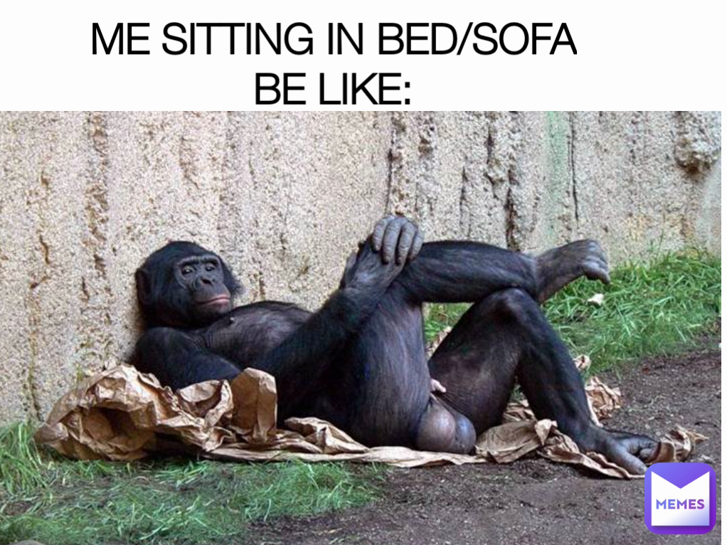ME SITTING IN BED/SOFA BE LIKE:
