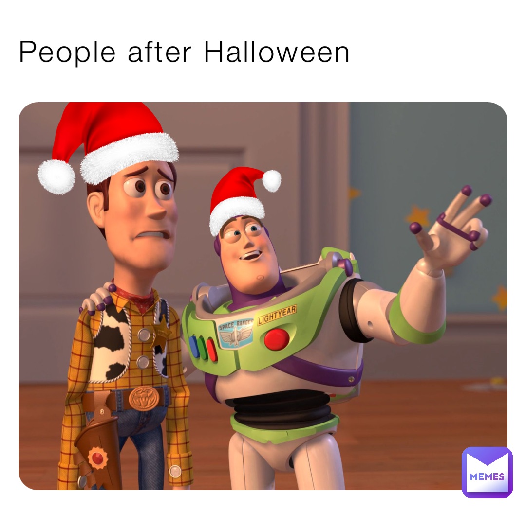 People after Halloween