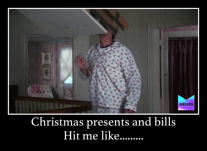 Tis the season to be broke......