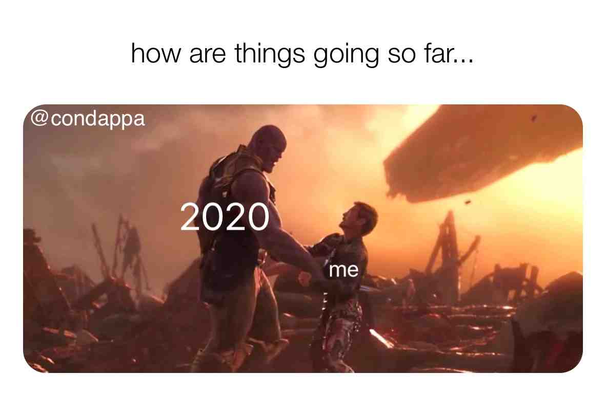 It\u2019s not over yet...
#thanos #avengers #avengersendgame
#2020 #corona #quarantine #lockdown #monday #mondaymemes #memes #mondaymotivation #lol #laugh #dankmemes
