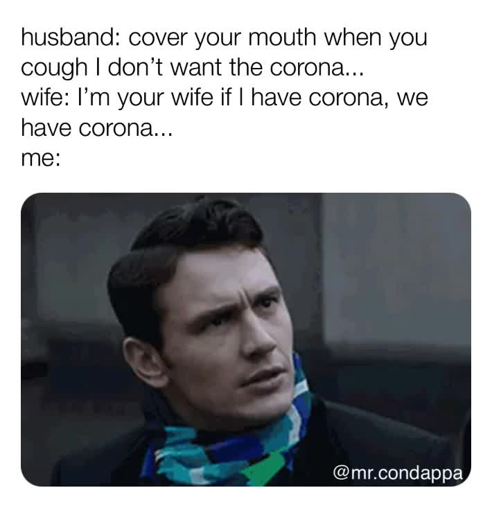 What kind of mess is this?? I did not sign up for that..
 #corona  #coronavirus  #coronavirusmemes  #wife  #husband  #marriedlife  #married