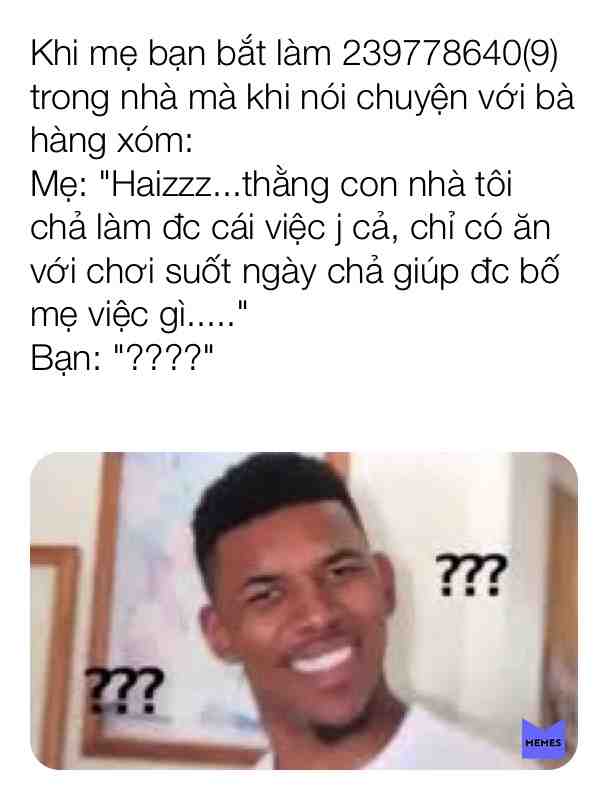 Ơ con bị oan mà!!!??????