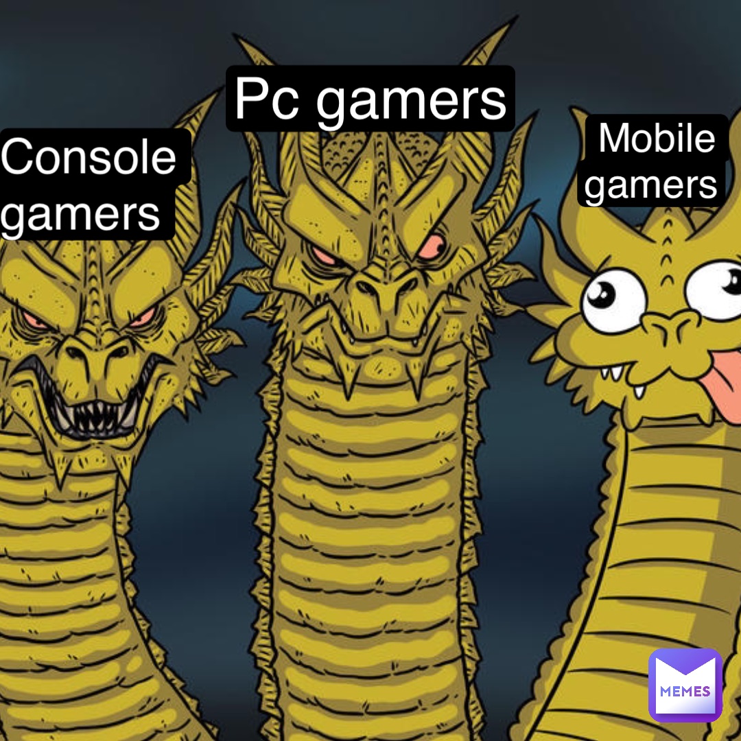 Console 
Gamers PC Gamers Mobile 
gamers
