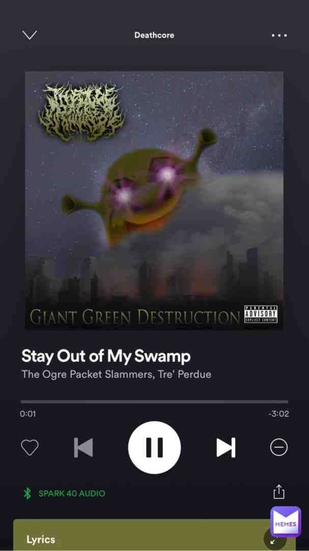 That band exists? Part 1 - Shrekcore