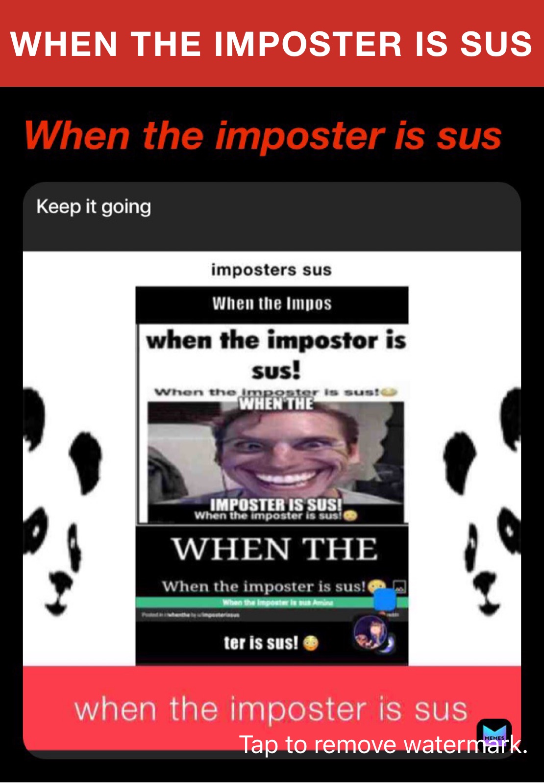 WHEN THE IMPOSTER IS SUS