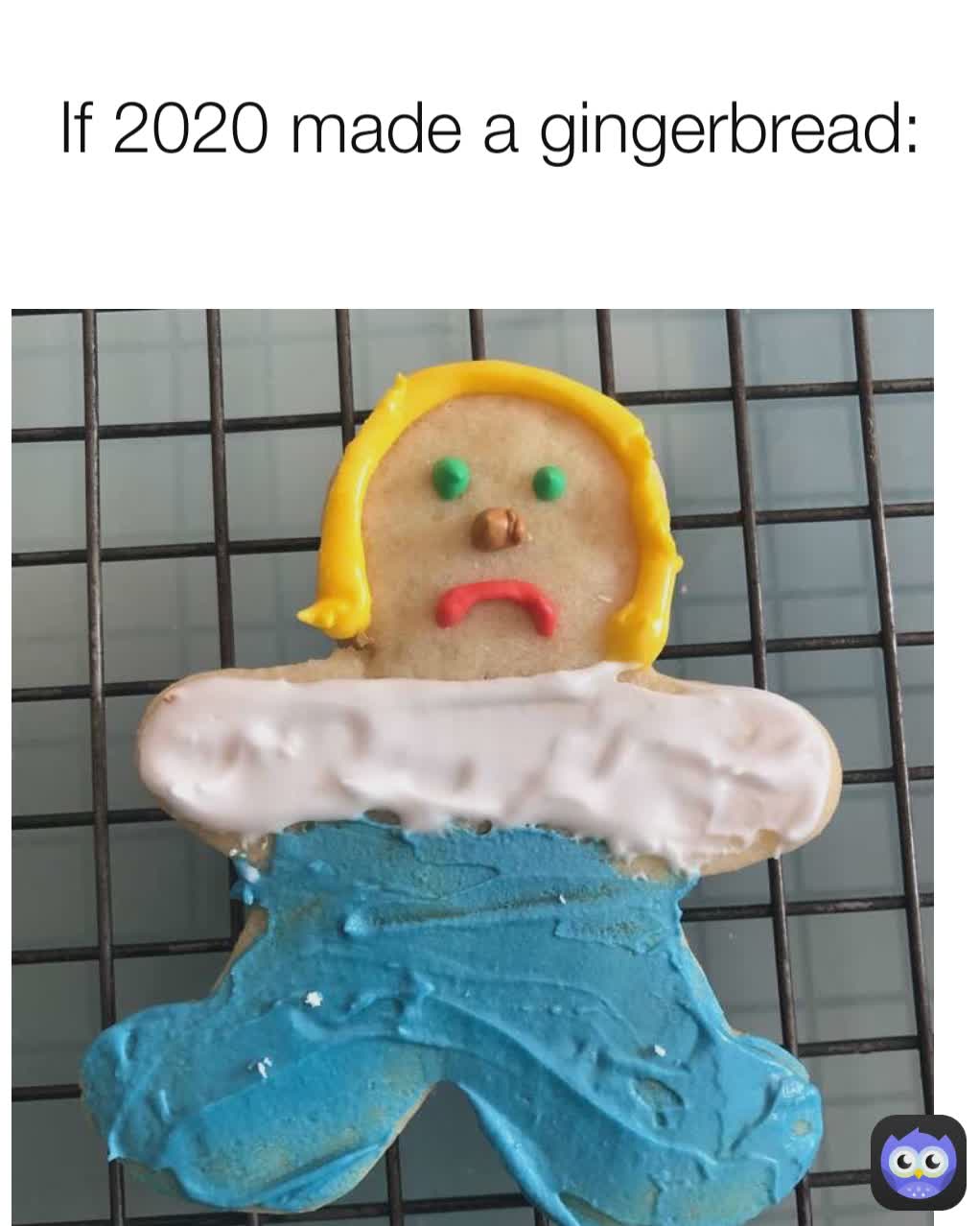 If 2020 made a gingerbread:
