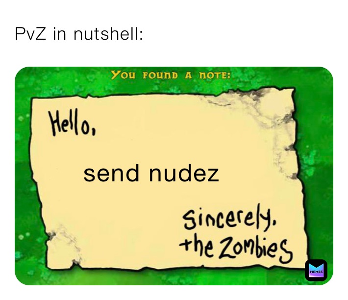 PvZ in nutshell: