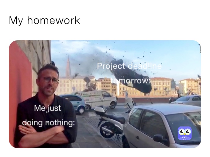 My homework