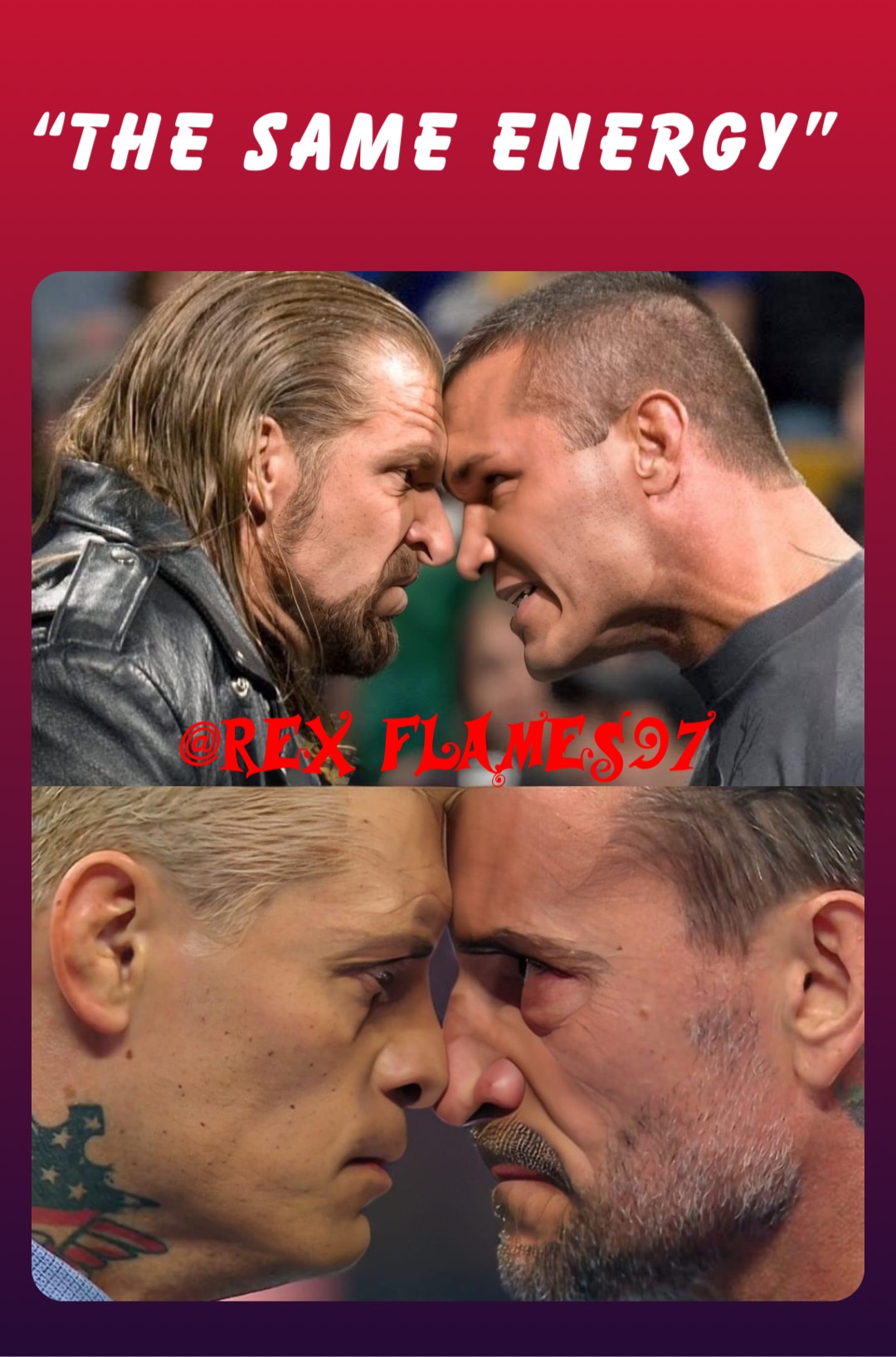 “The same energy”