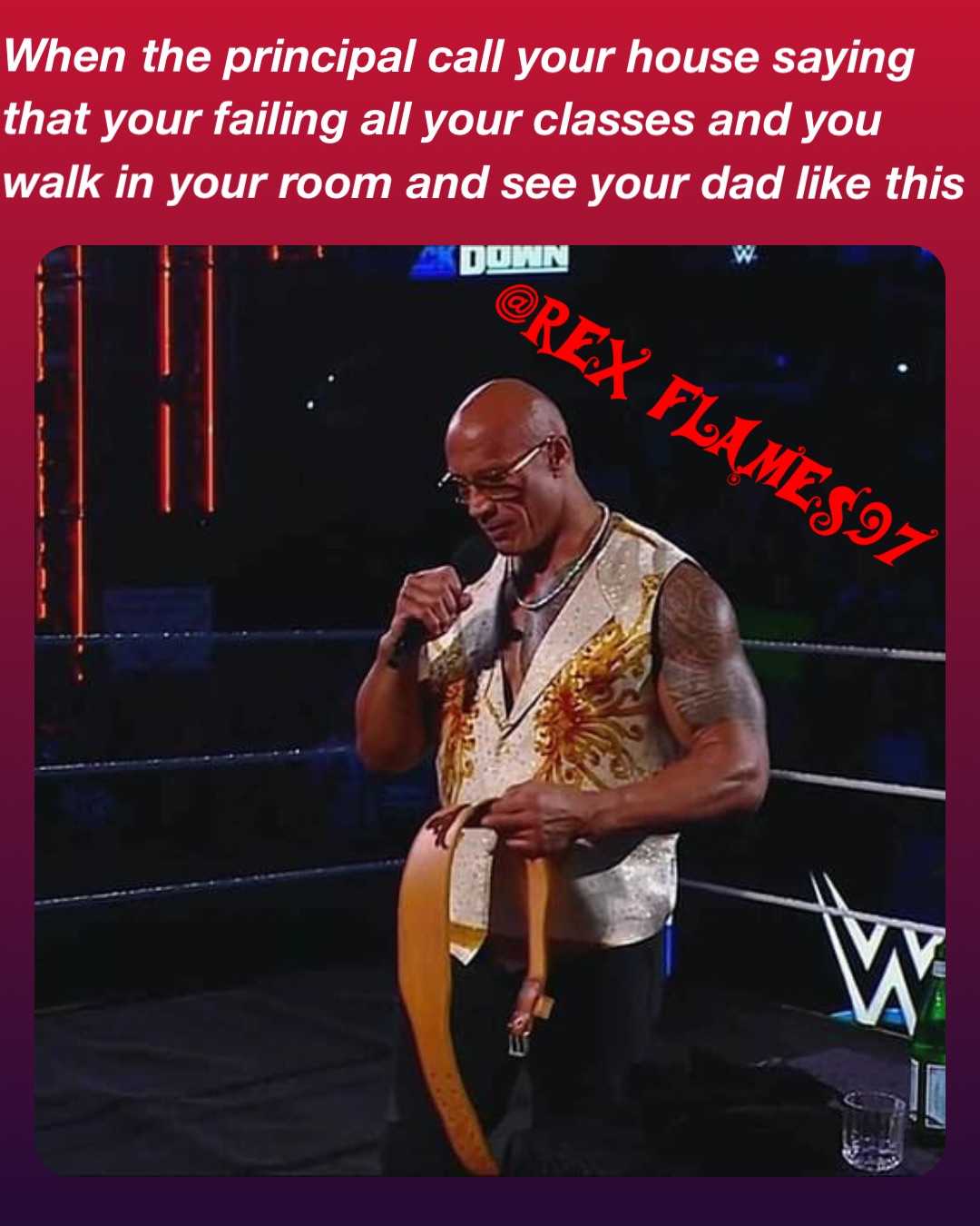 #wwe #wrestling #therock