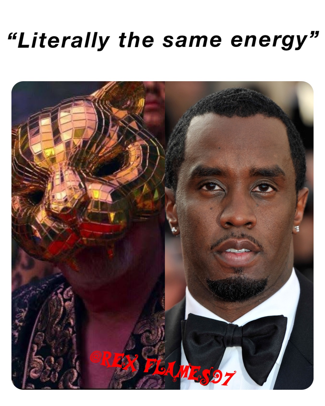 “Literally the same energy”