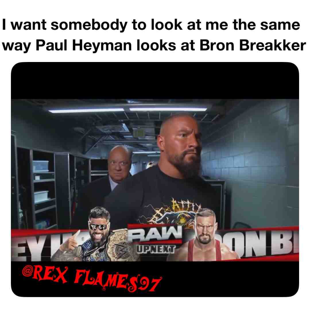 #wwe #mondaynightraw #bronbreakker #prowrestling #paulheyman