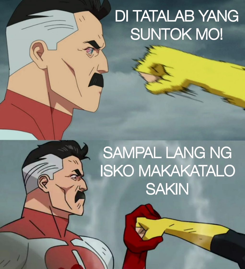 SAMPAL LANG NG ISKO MAKAKATALO SAKIN DI TATALAB YANG SUNTOK MO!