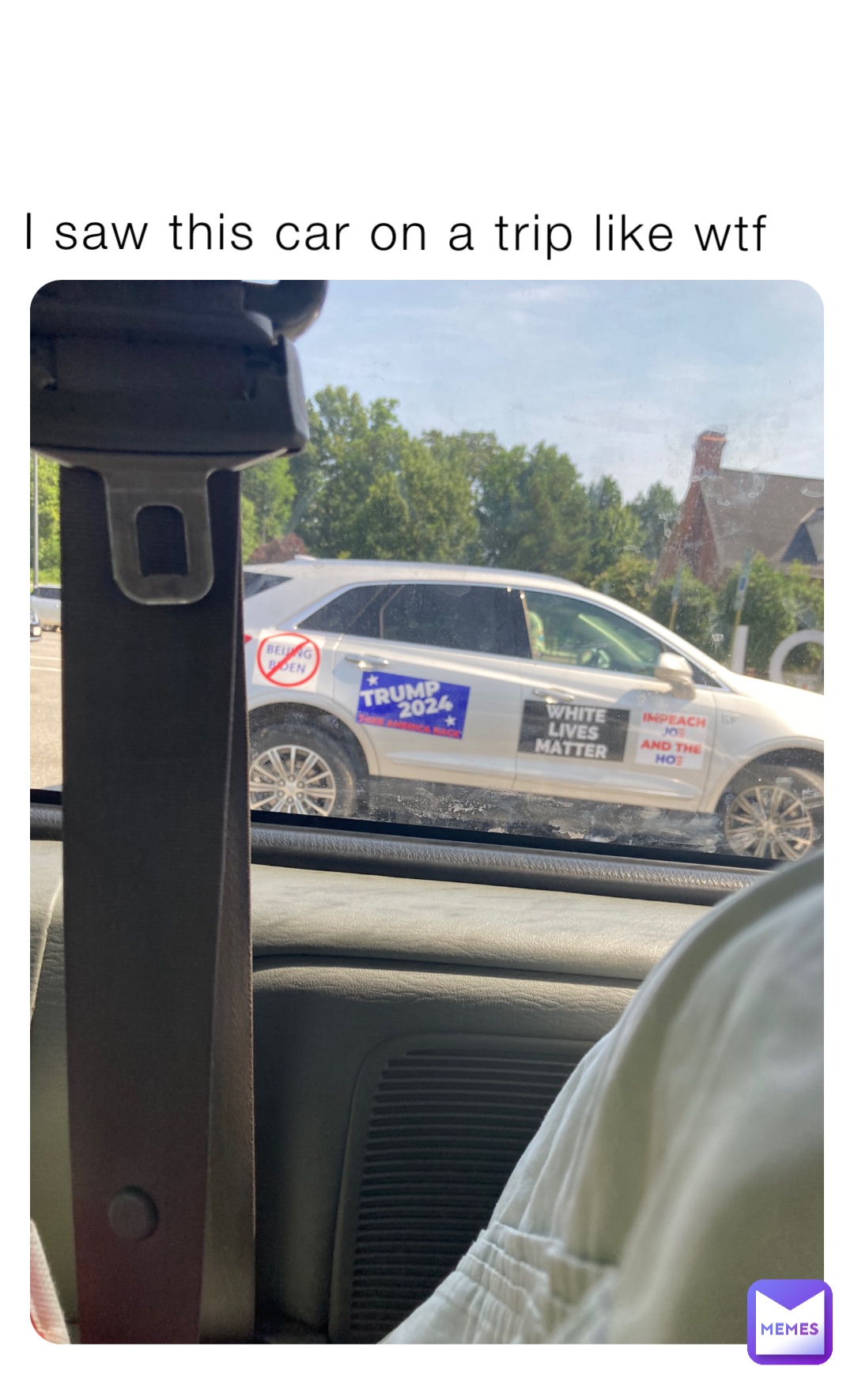 I saw this car on a trip like wtf