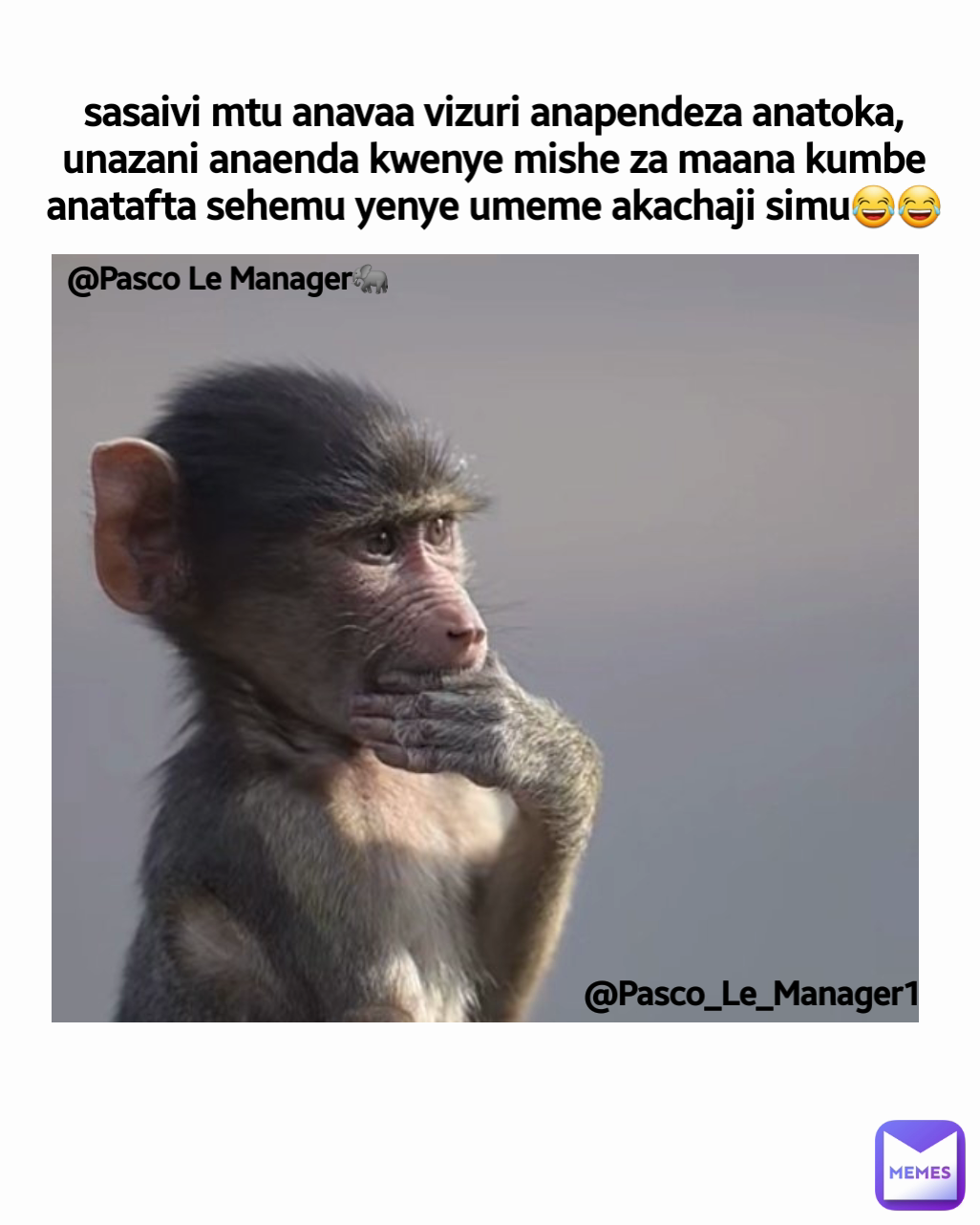 @Pasco Le Manager🐘 sasaivi mtu anavaa vizuri anapendeza anatoka, unazani anaenda kwenye mishe za maana kumbe anatafta sehemu yenye umeme akachaji simu😂😂 @Pasco_Le_Manager1