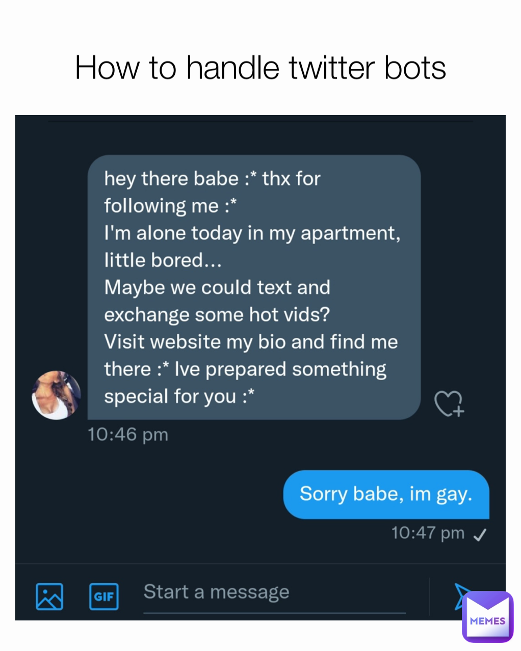 How to handle twitter bots