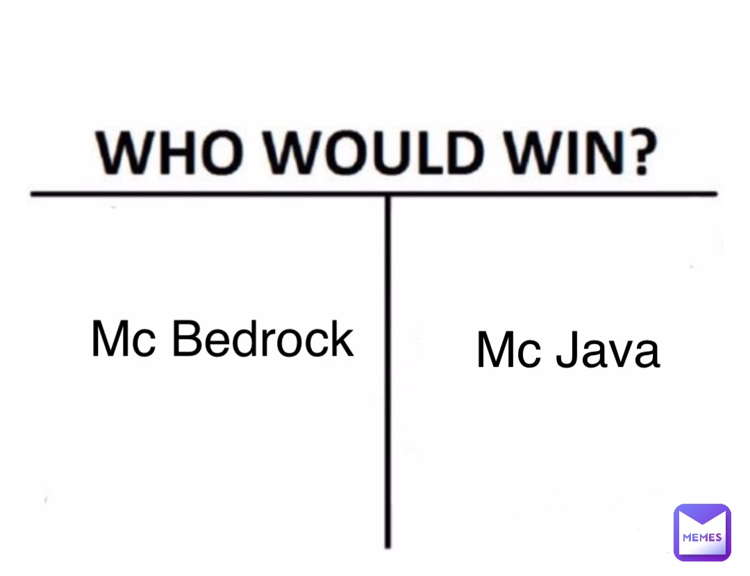 Mc Java Mc Bedrock