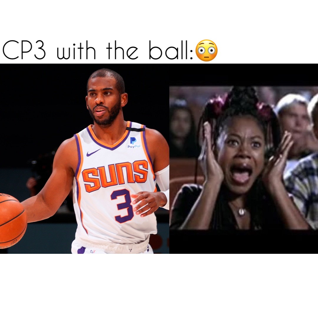 CP3 with the ball:😳