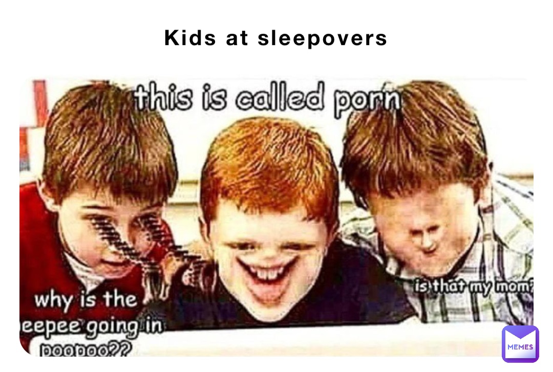 Kids at sleepovers