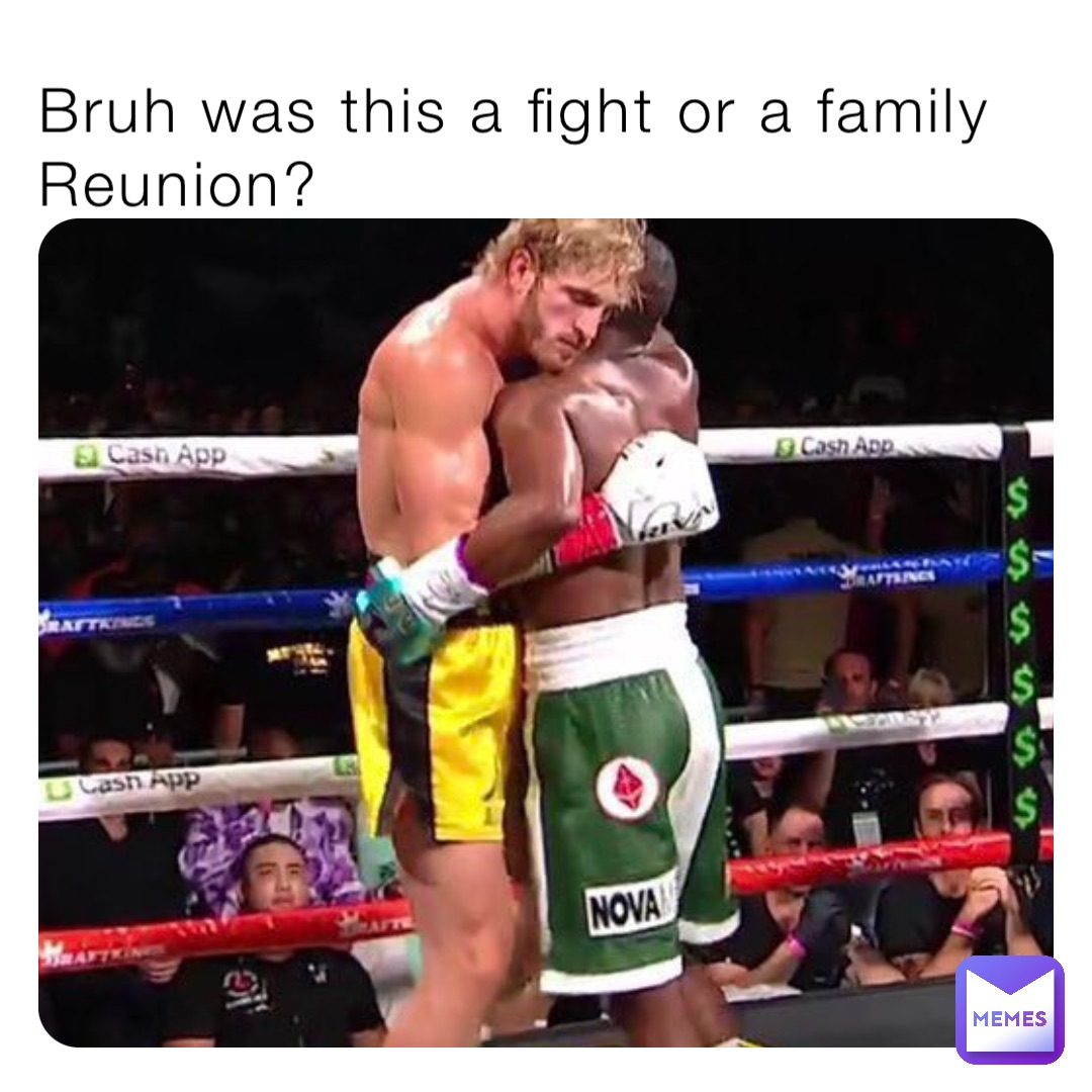 Bruh was this a fight or a family Reunion?