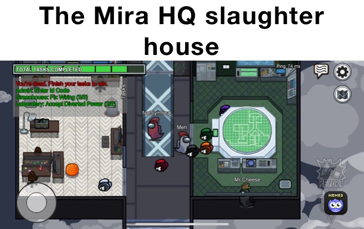 The Mira HQ slaughter house