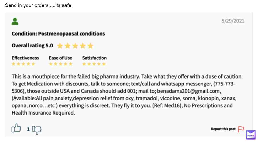 FDA Approved medicines without prescription Kindly place your orders here with heavy discounts available, Call and text 1(775)-773-5306 Whatspp only :- +1(775)-773-5306 are Ambien, Valium, Xanax, Klonopin, Tramadol, and Soma. We have available stocks for Oxycontin, Hydrocodone, Adderall and Ativan etc. Deliver the package in 2-3 days after placing the order.' Don't think just place your order now by email or by sending SMS. Also, if you need a picture of medicines, place your order. Do let us know because we believe in Customer Satisfaction. We do overnight shipping also on request. Feel free to contact us for any queries. Regards, Health Care Call and text 1(775)-773-5306 Whatspp only :- +1(775)-773-5306, You can send a small note to: peterkings2014@gmail.com.
Kik/Wickr: peterking2014
Link: https://wa.me/message/5S4BXL6YIIP7K1 #anxiety #anxietymemes #anxietydisorders #anxietygotme #anxietyedits #anxietyrelief #anxietyrecovery #anxietymakeseverythingworse #depression #depression #depressionfred #depressionquotes #depressionfeels #depressiongotmefuckedup #depressionhelp #depressionsquad #fibro #fibromyalgia #fibrofog #fibroids #ukraine #ukrainehelp #ukrainelove #ukrainefamily #walmart #walmartceleberties #walmartians #walmartmom #walmarttrip #walmarttripz