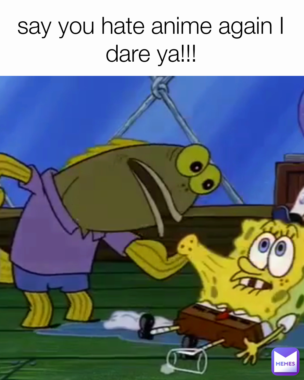 say you hate anime again I dare ya!!!