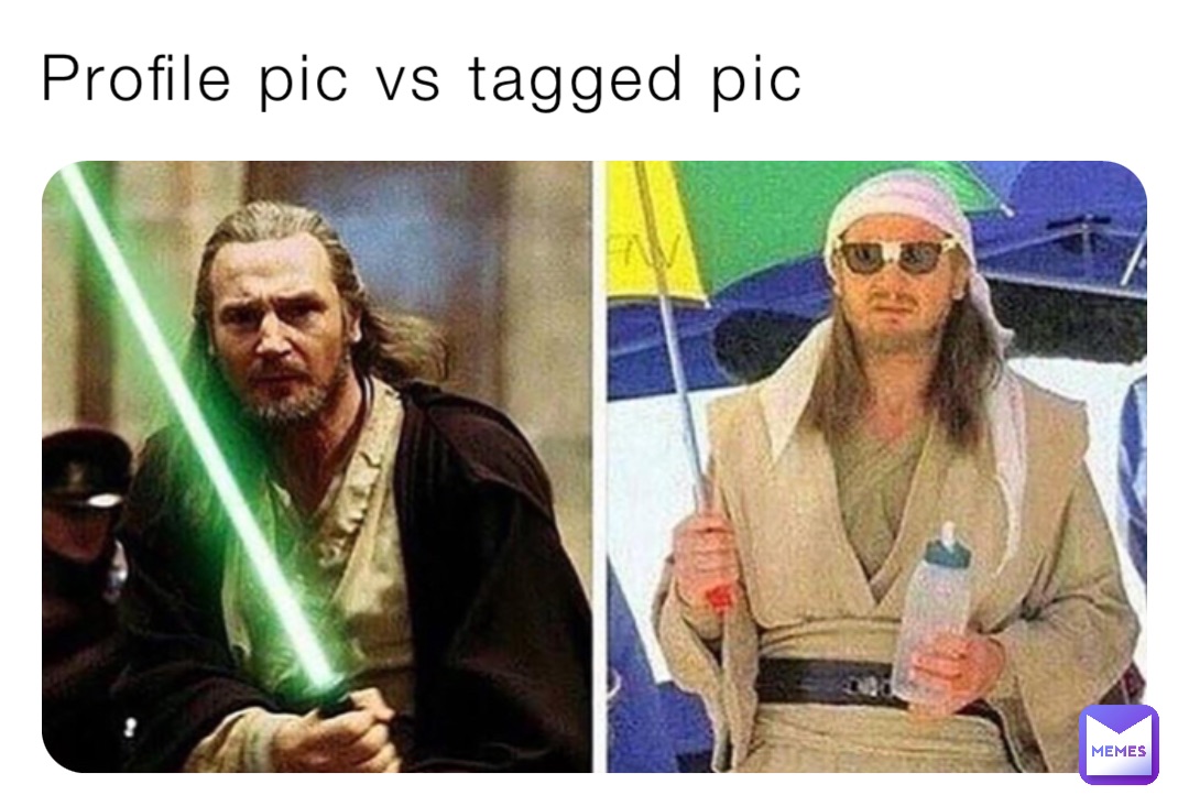 Profile pic vs tagged pic