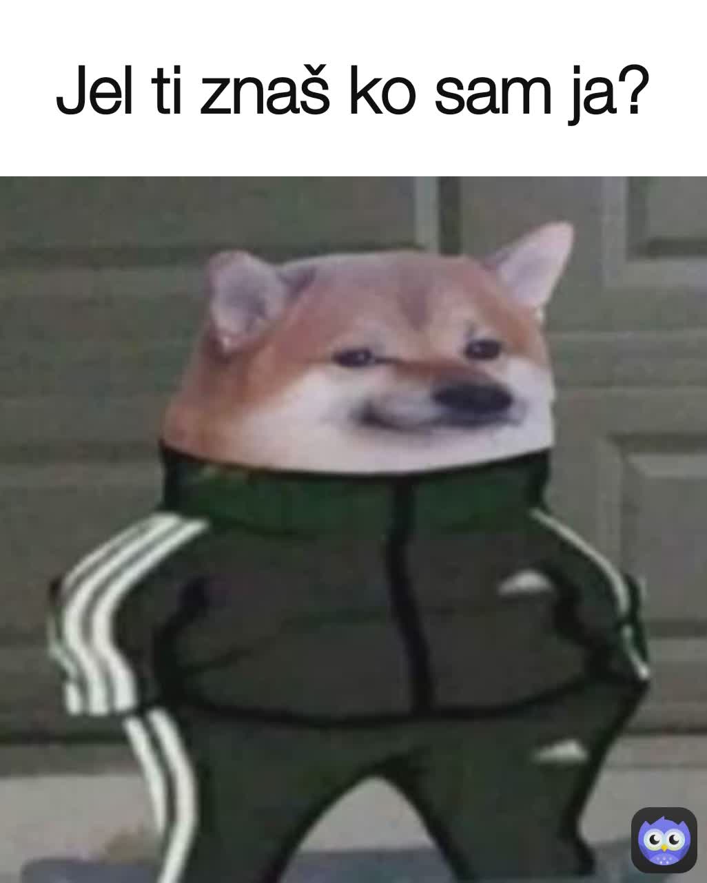 Jel ti znaš ko sam ja?