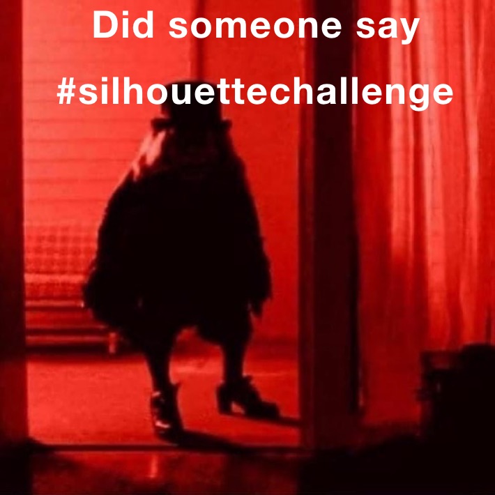 Did someone say
#silhouettechallenge￼