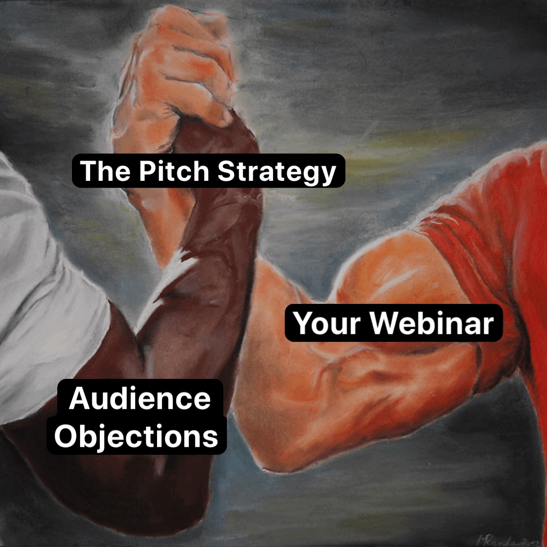 The Pitch Strategy Your Webinar Audience Objections