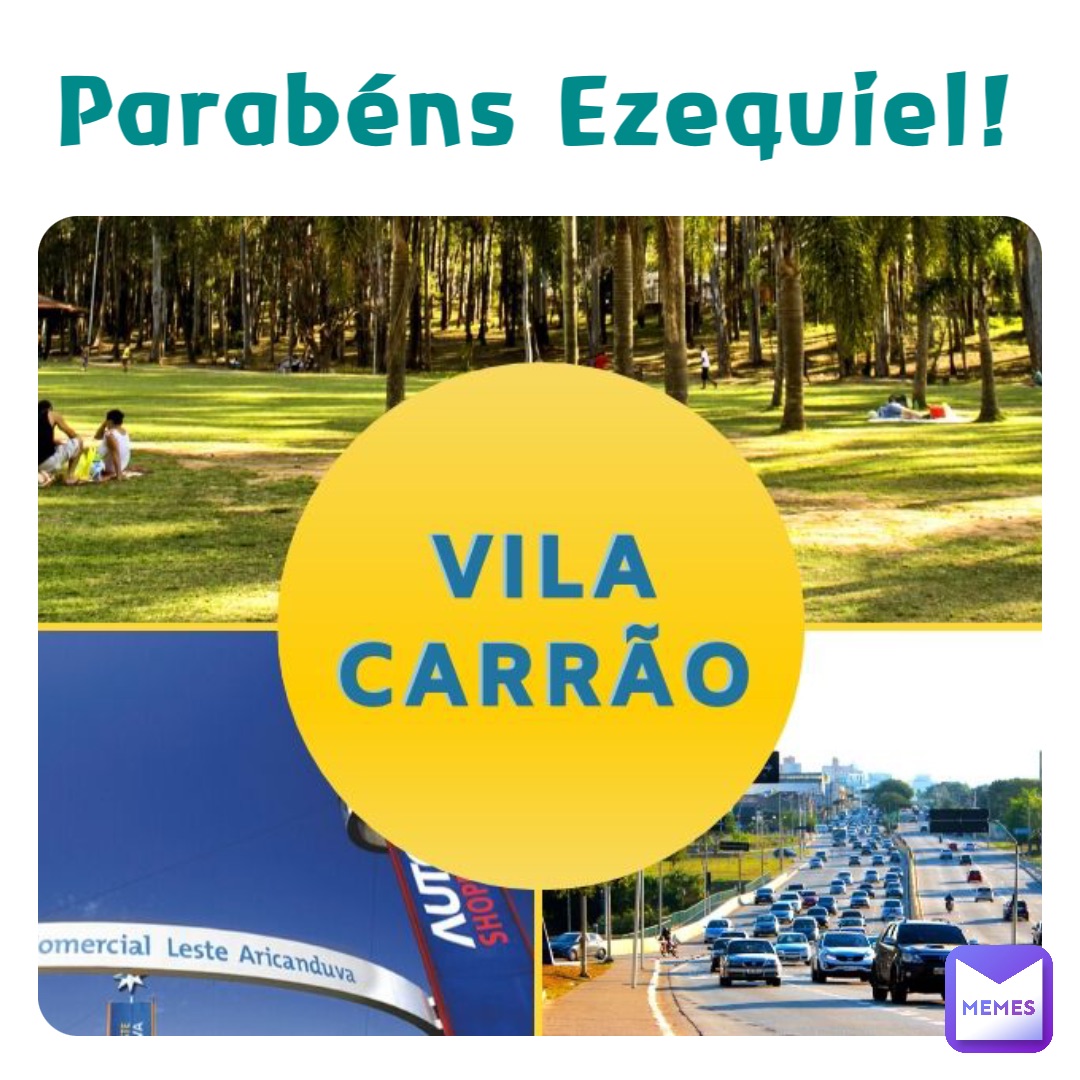 Parabéns Ezequiel!