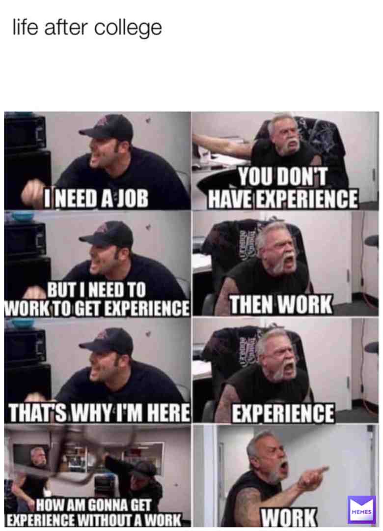Work to get experience #work #work #workmemes #workout #workoutnation #worklife #workproblems #workfromhome #working #workflow #workouttime #worksucks #workmeme #workhard #workweek #workingfromhome #workoutmeme #workouts #workplace #workingout #worklifebalance #memes #memes #memesdaily #memestagram #memesrlife #memeschallenge #memesapp #memes4dayz #memesquad #memestar #memes4life #memess #memesespañol
