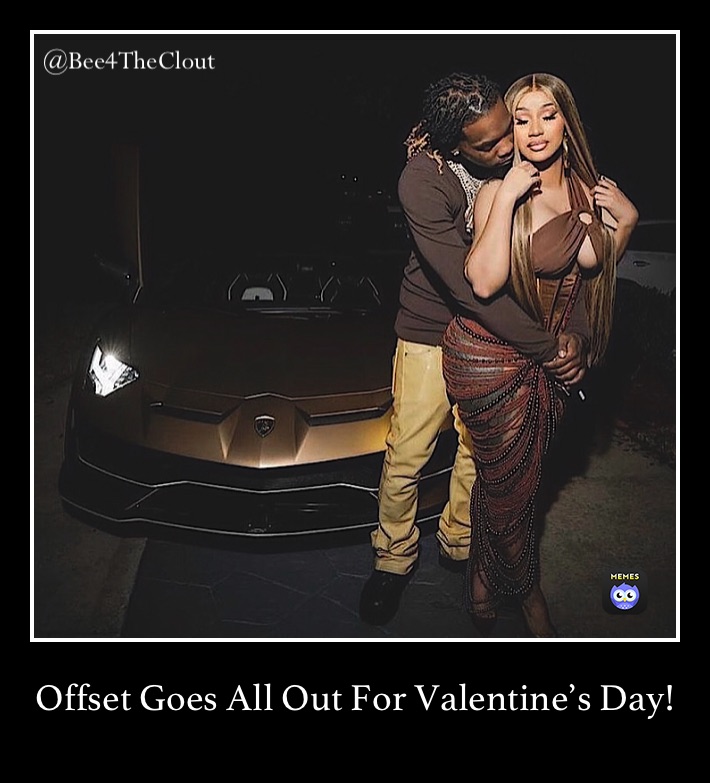Offset Goes All Out For Valentine’s Day! Offset Goes All Out For Valentine’s Day!