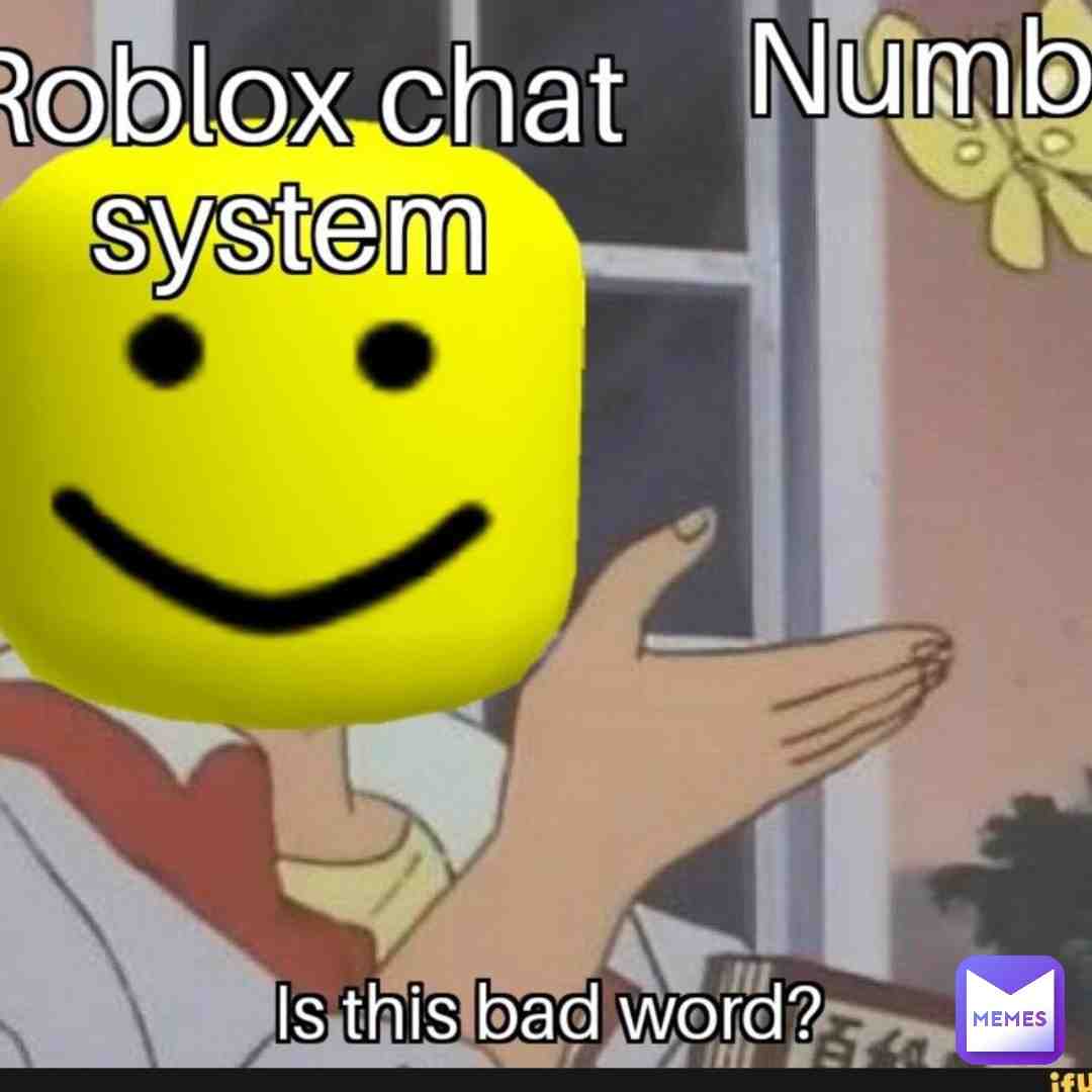 It says number on the right