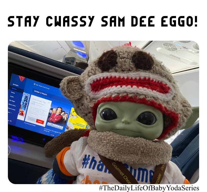 Stay cwassy Sam Dee Eggo!