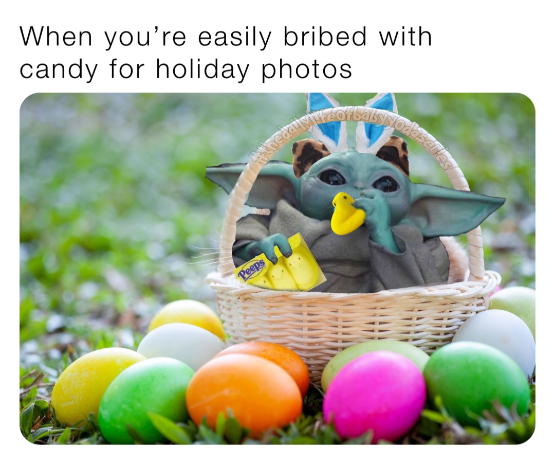 When you’re easily bribed with 
candy for holiday photos