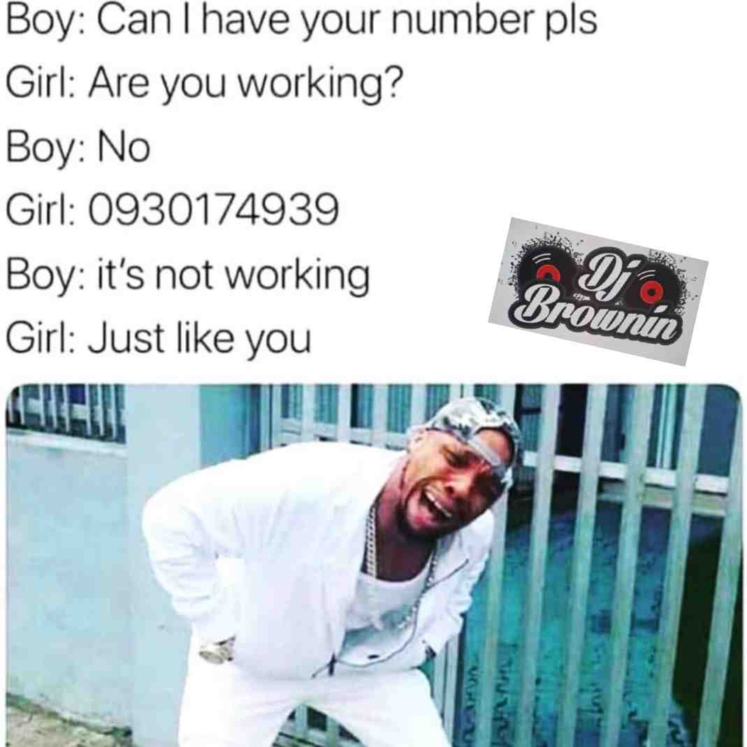 Meme shared by @djbrownin