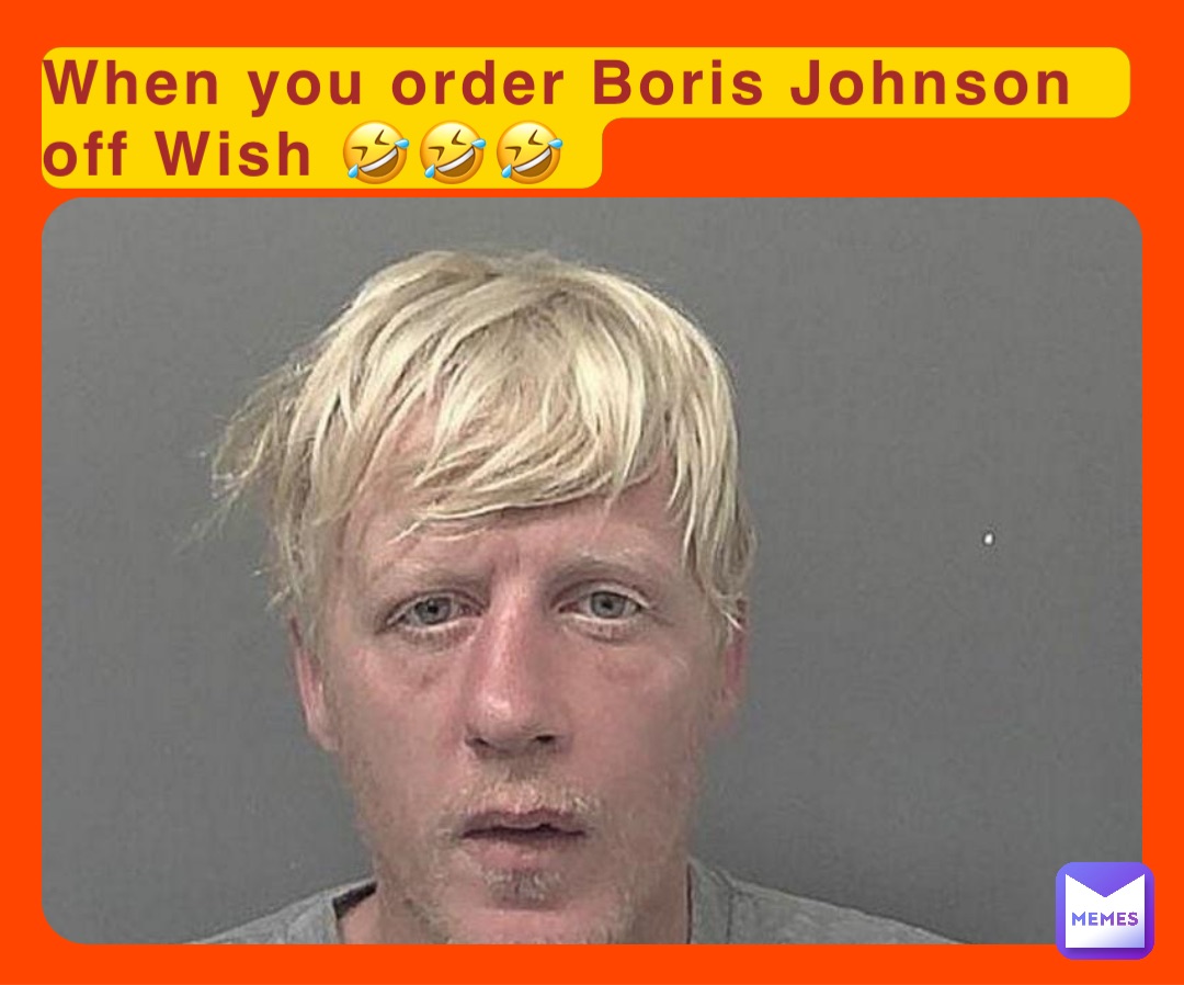 When you order Boris Johnson off Wish 🤣🤣🤣