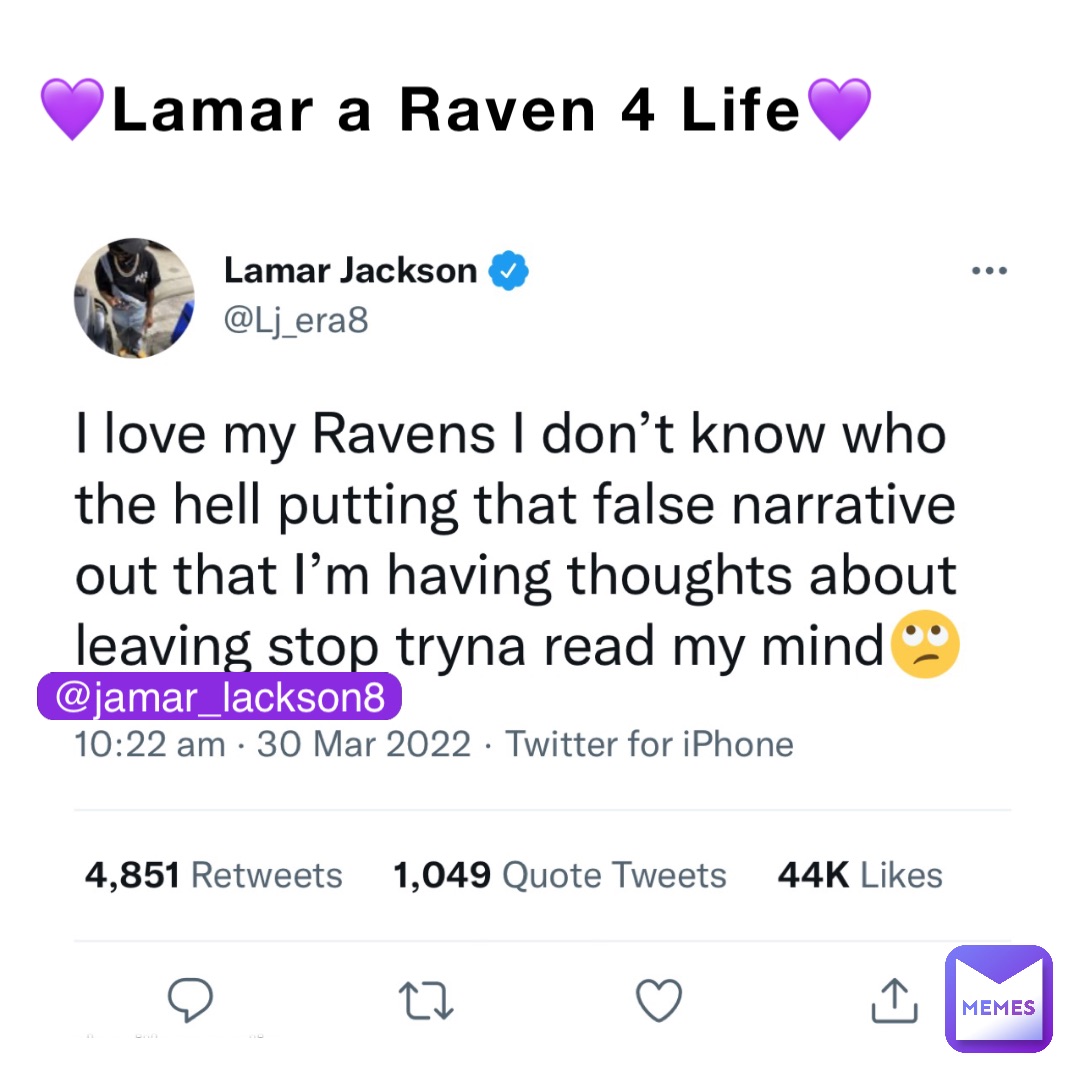 💜Lamar a Raven 4 Life💜