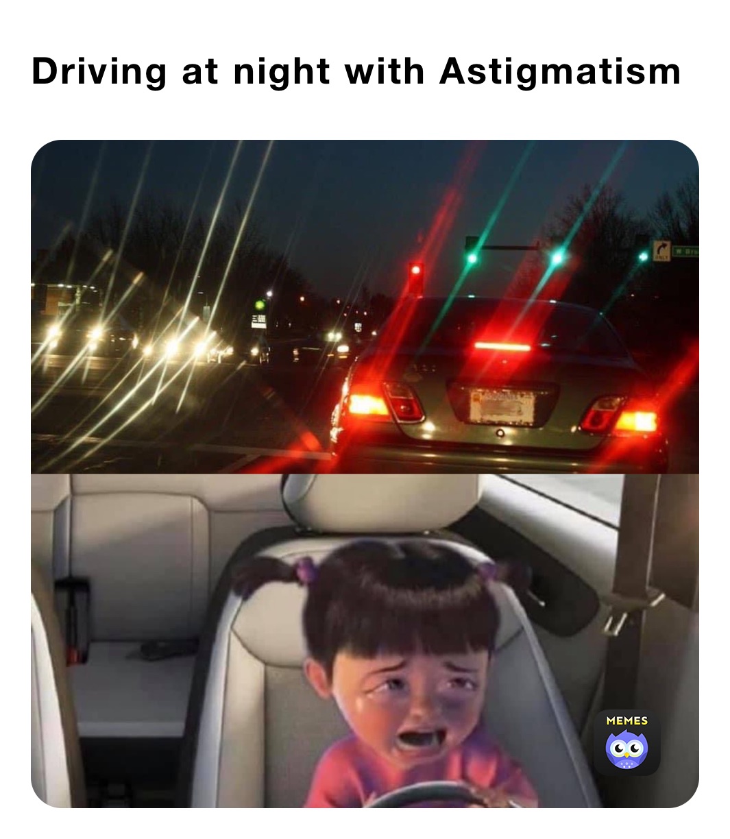 Driving at night with Astigmatism 