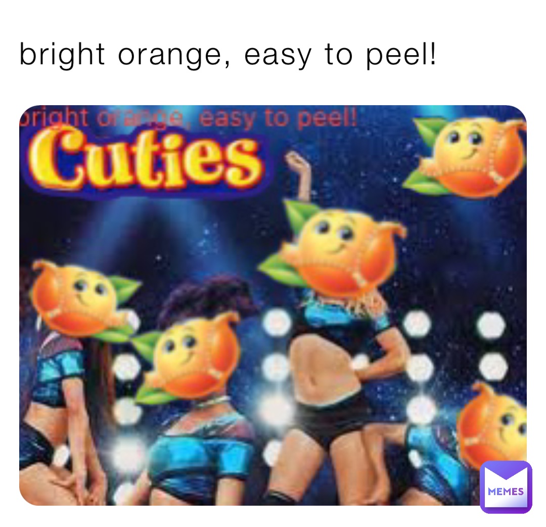 bright orange, easy to peel!