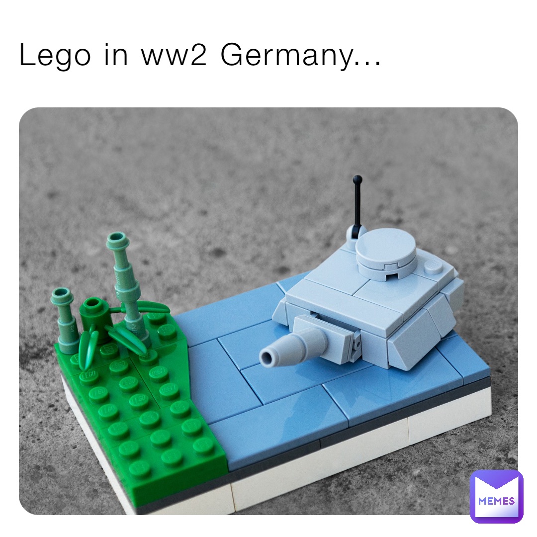 Lego in ww2 Germany...