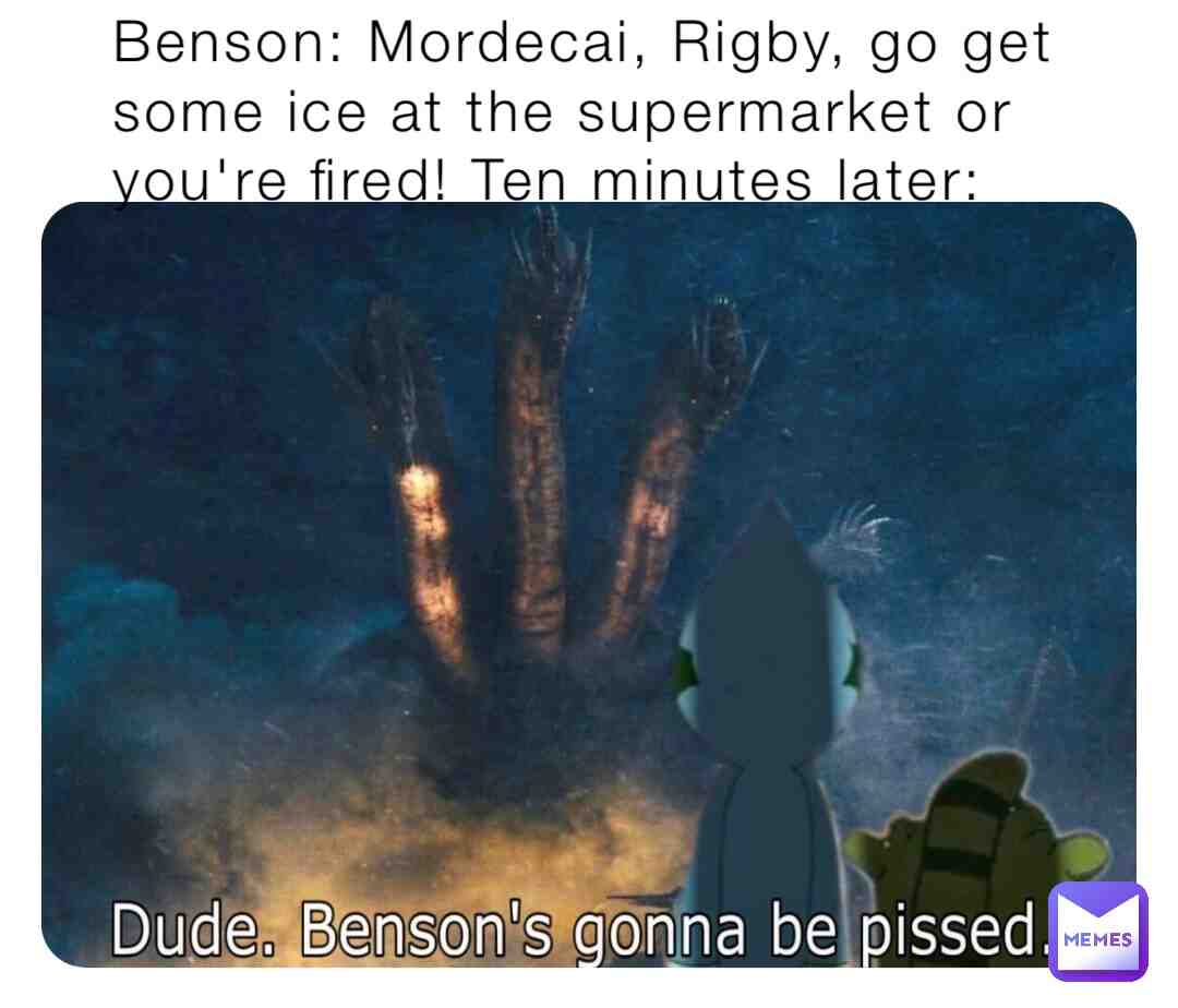 The writers of this show were on drugs I swear. #regularshow #kingghidorah #godzillakingofthemonsters #godzilla #godzillamemes #godzillapride