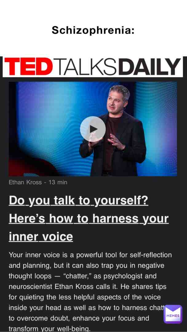Schizophrenia Ted Talk before GTA 6 is crazy: