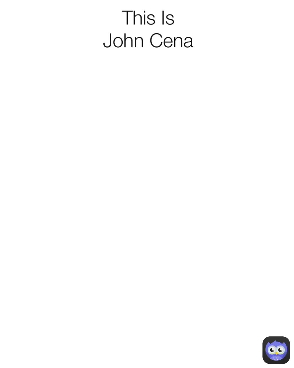 This Is John Cena