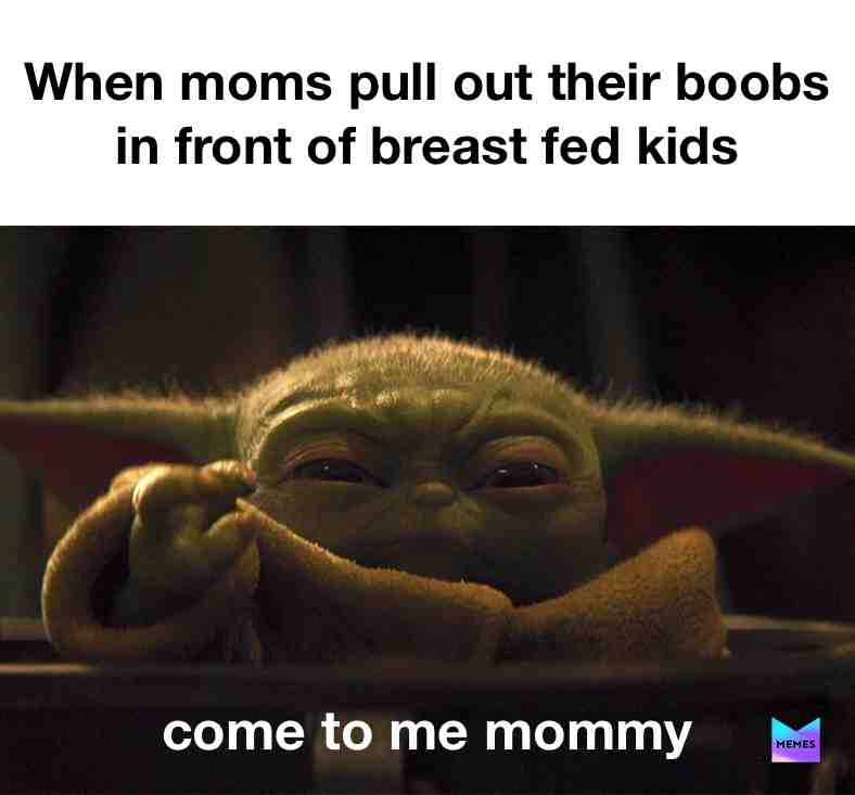  #memes #funny #babyyoda #starwars #boobies