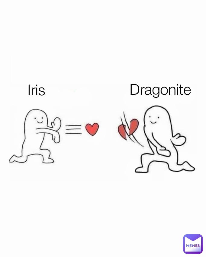 Iris Dragonite Type Text